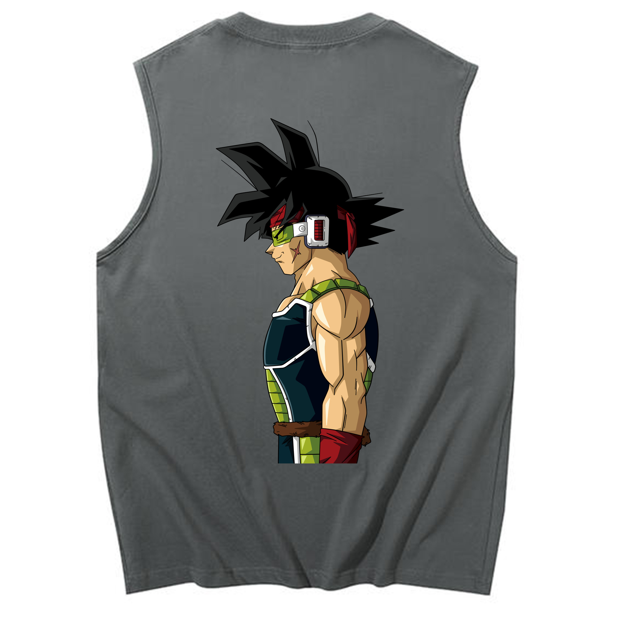 （画像用） ドラゴンボール バーダック DRAGON BALL Burdock コットン100％タンクトップ（背面プリント）